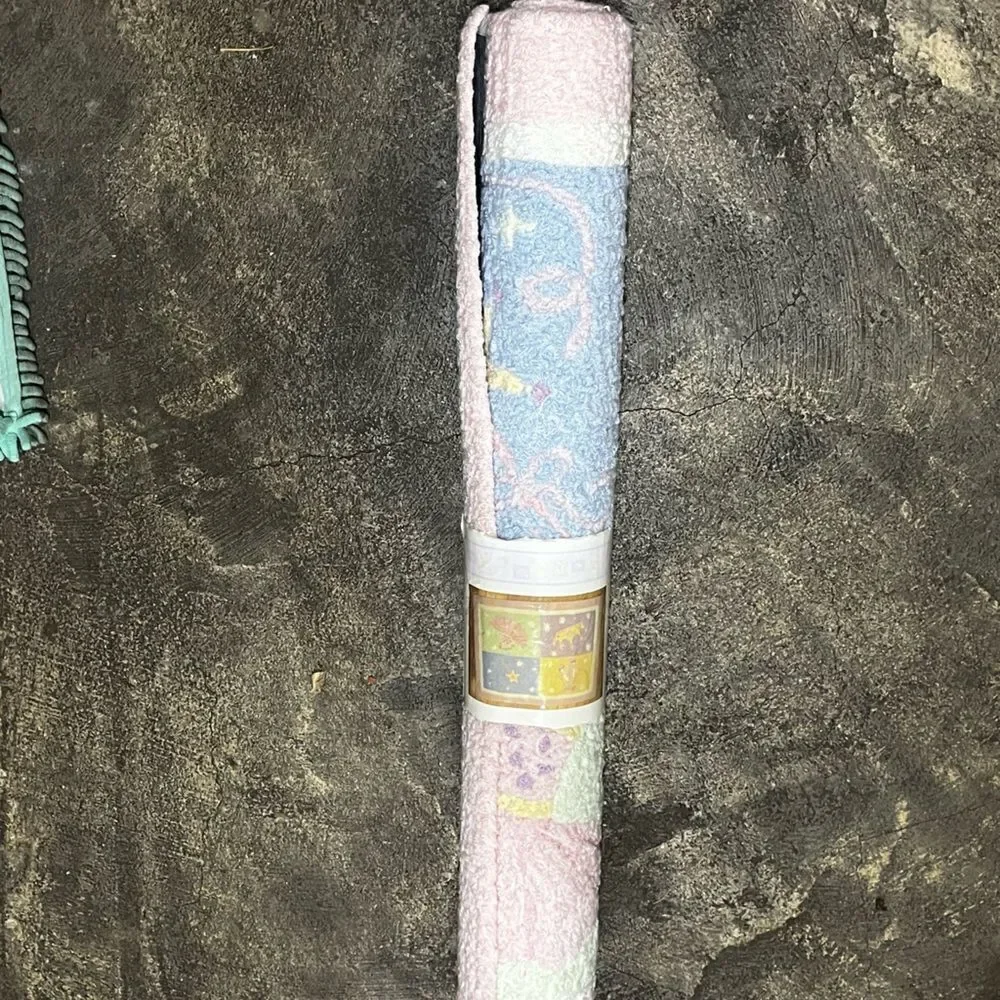 KIDSLINE EN POINTE RUG STARS BALLET PRINCESS PASTEL PINK BLUE 30